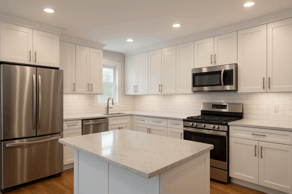 Kitchen Renovated to your desire, expert ways and modern style in NYC by GenX Renovation